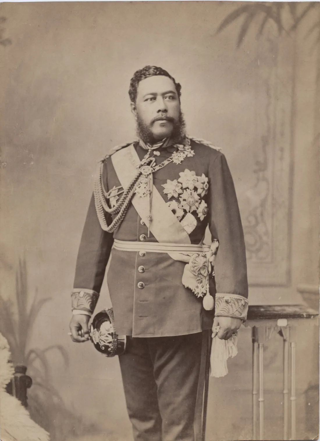 Porträt von König David Kalakaua