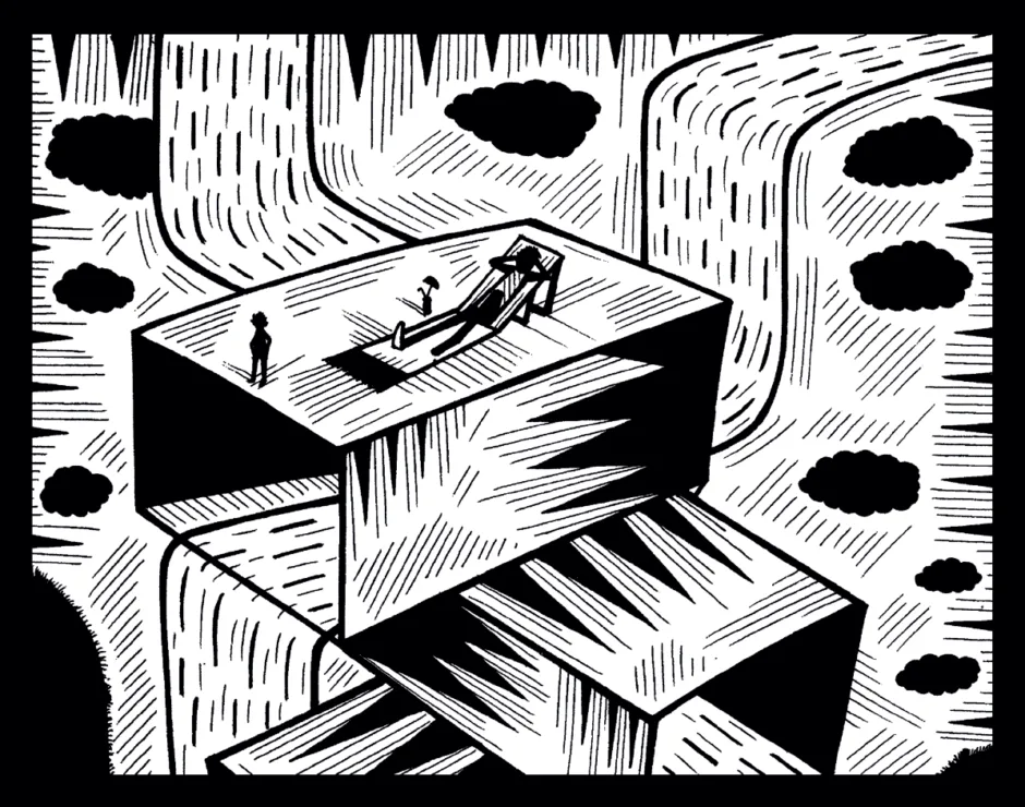 Illustration von Karo Akpokiere