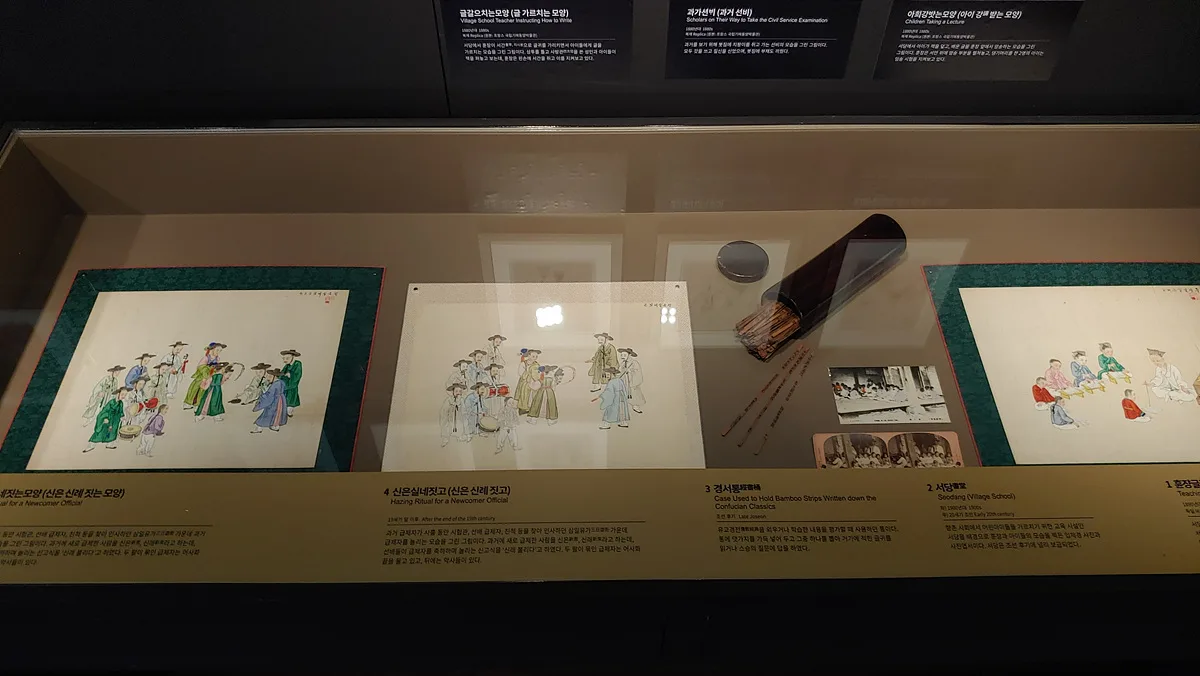 Objekte der Koreasammlung des MARKK im National Folk Museum of Korea