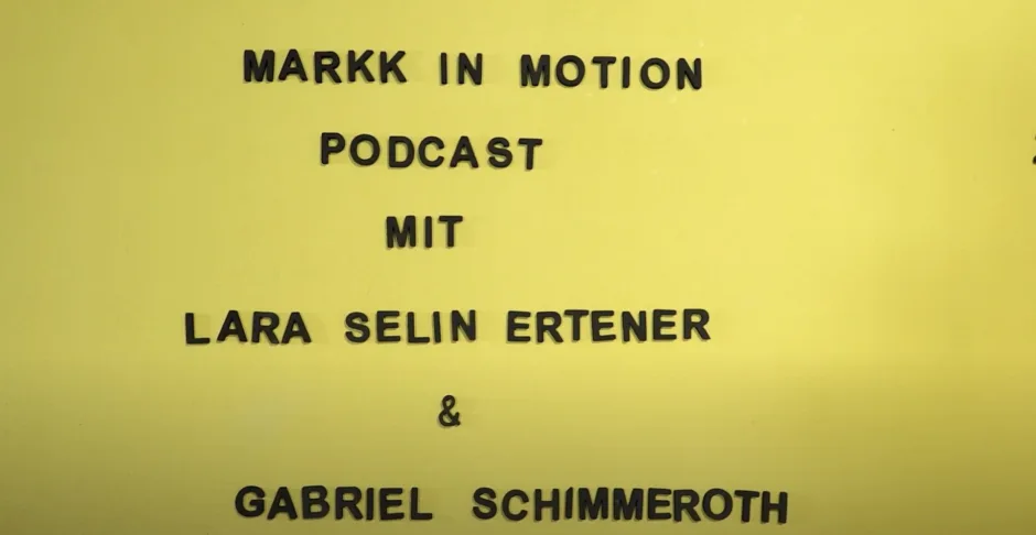 Sprechstunde mit Lara Selin Ertener
