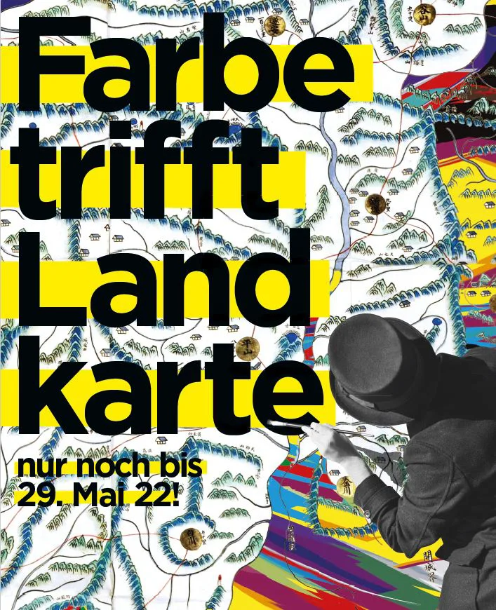 Color Meets Map Poster Motif