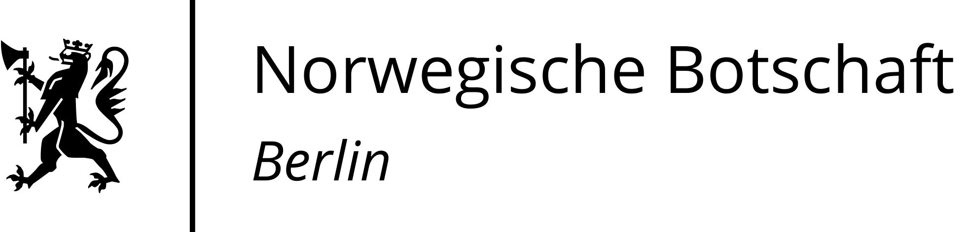 Logo Norwegische Botschaft Logo Norwegische Botschaft