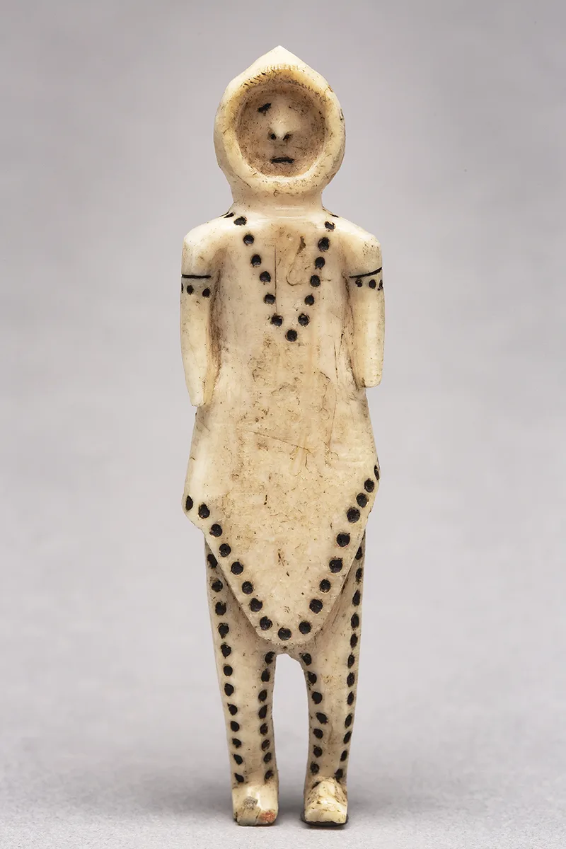 Human Figure, presumably Chukchi, Sibiria, before 1891, Ivory or bone