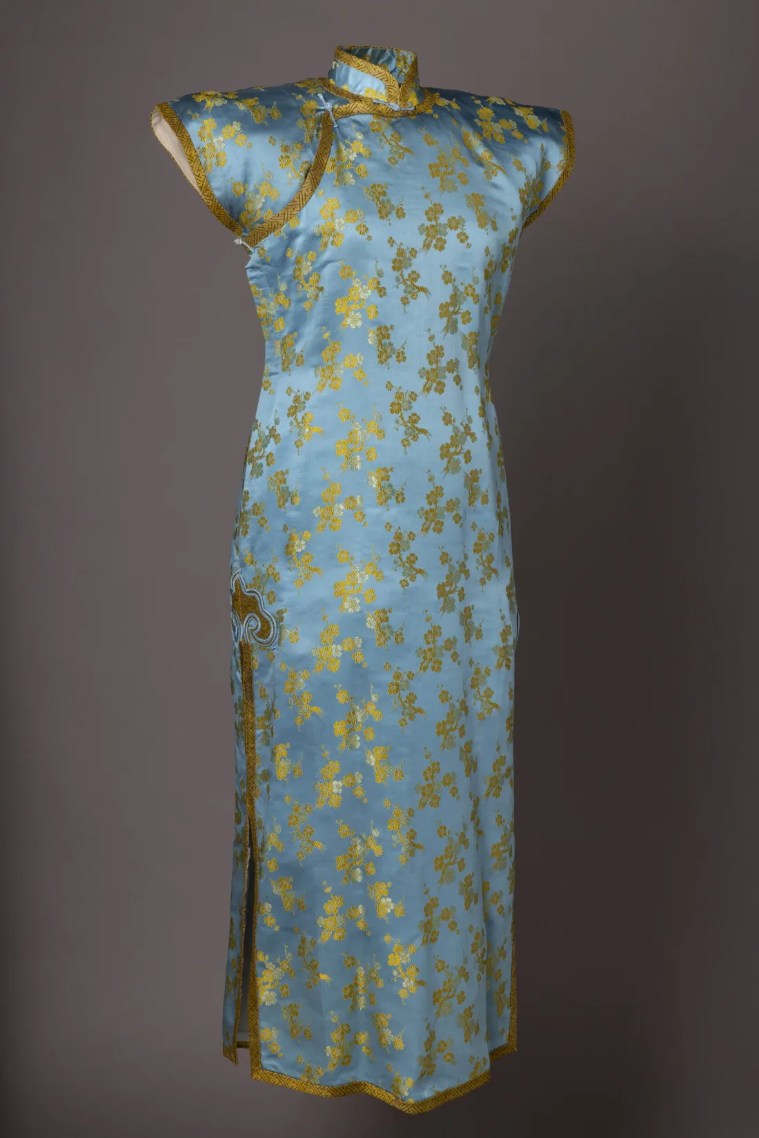 Qipao dress, on loan from Chün-yin Franke-Hu